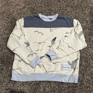 Taylor Swift oversized 1989 Seagulll Crewneck Sweatshirt